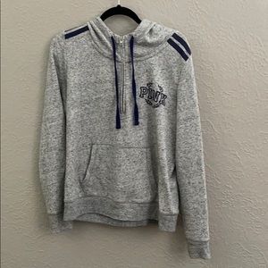PINK quarter zip hoodie